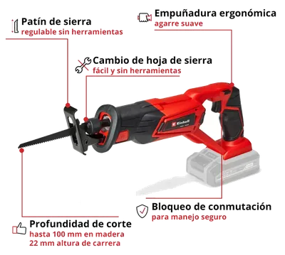 Einhell TE-AP 18/22 Li: imagen 2 del fabricante