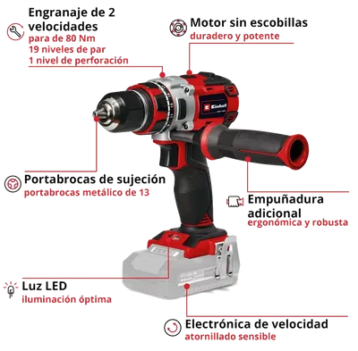 Einhell TP-CD 18/80 Li BL: imagen 3 del fabricante