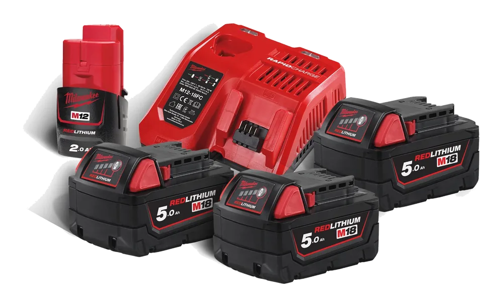 Batería + cargador Milwaukee M18 NRG-503